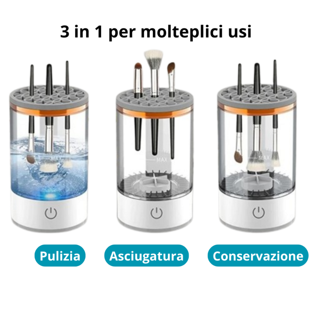 Pulitore Elettrico per Pennelli da Trucco