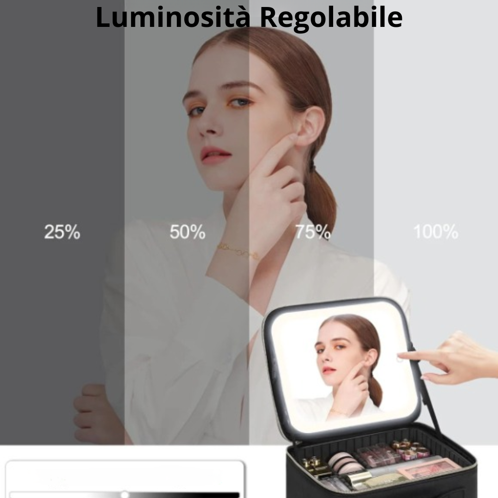 Astuccio Trucco Smart LED