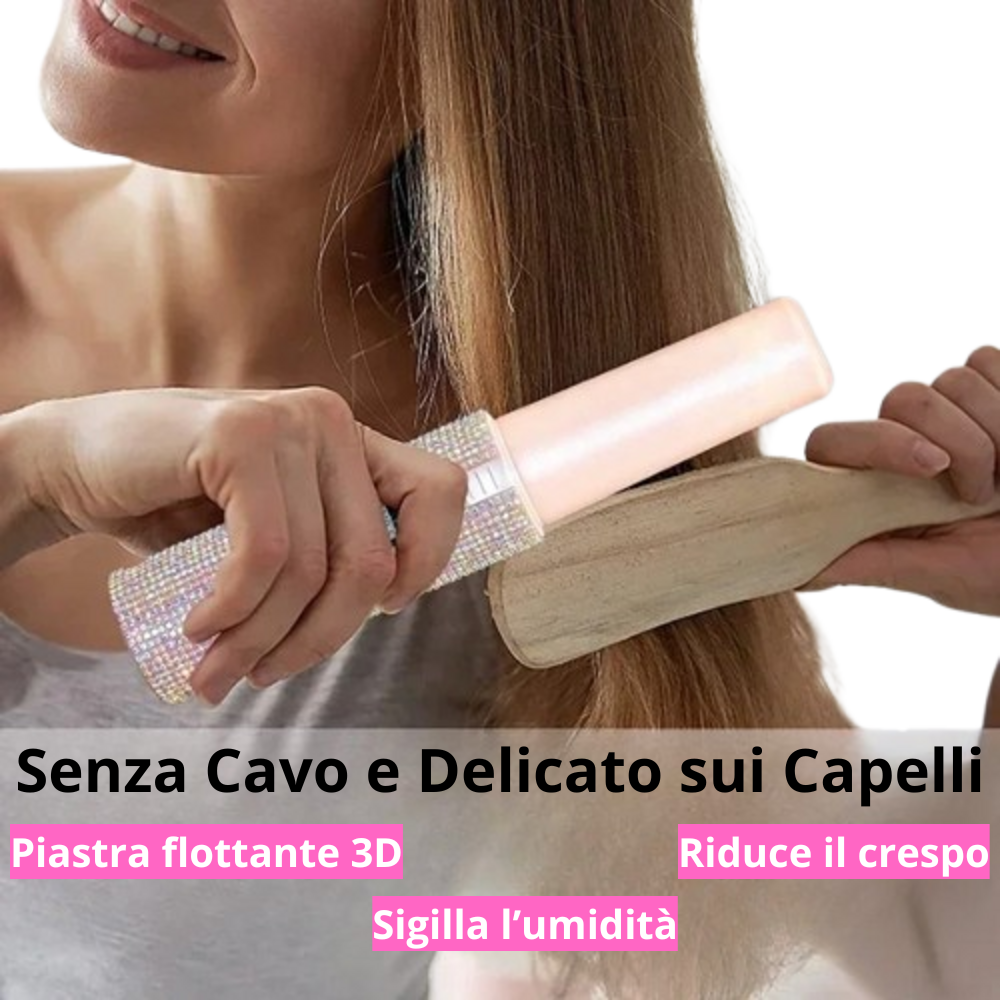Piastra e Arricciacapelli USB 2-in-1