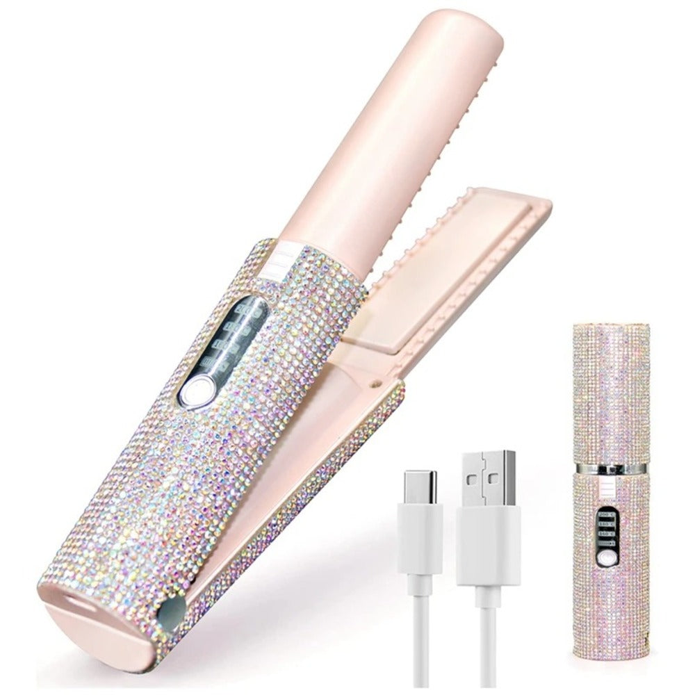 Piastra e Arricciacapelli USB 2-in-1